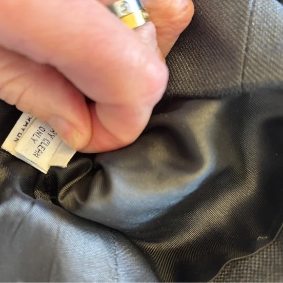 Todd Oldham vintage Black Jacket with brown Beaded Swirls medium collectable - Picture 10 of 16